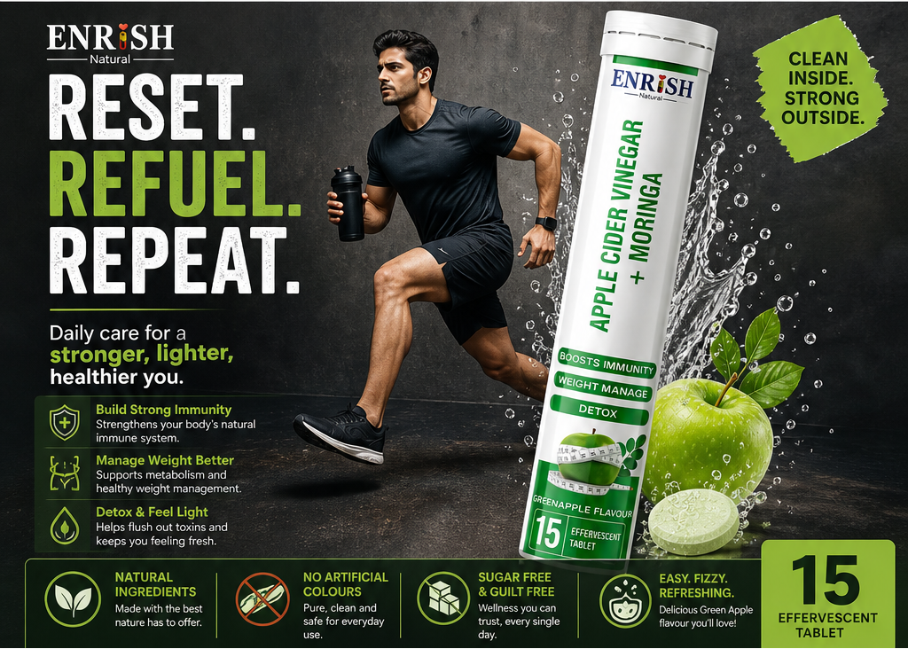 Enrish Natural ACV with Moringa