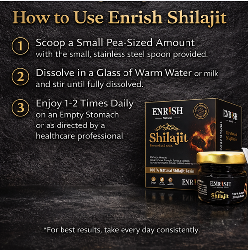 Enrish Natural Shilajit