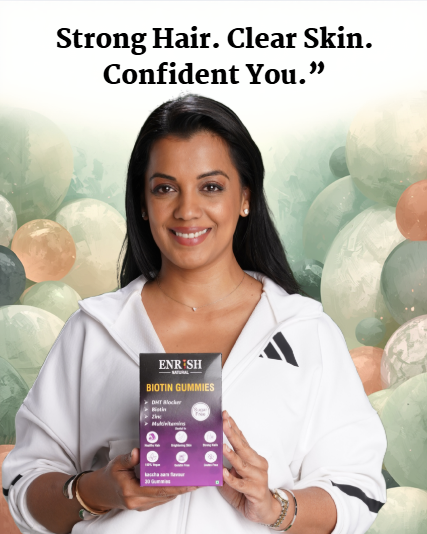 Enrish Natural Biotine Gummies