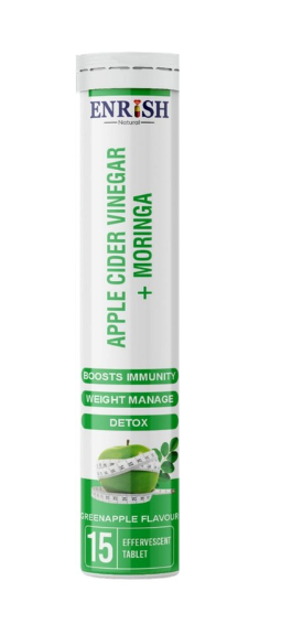 Enrish Natural ACV with Moringa