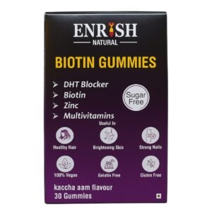 Enrish Natural Biotin Gummies